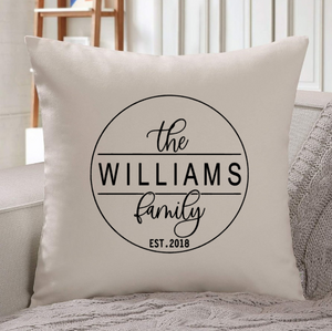 Creating a Customized Pillow Cover With the Cricut - My Family Thyme